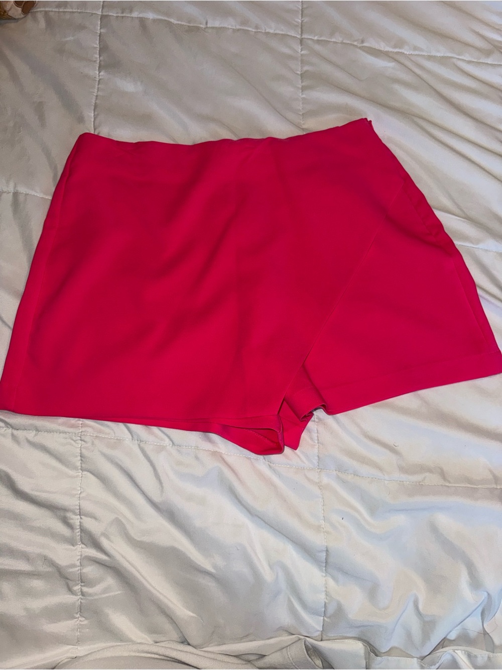 Love Tree Bright Pink Skort Shorts